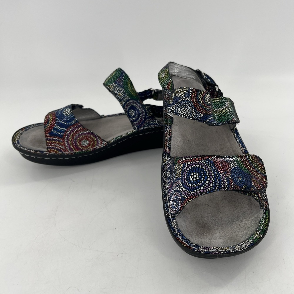 Alegria Leather Slingback Sandal Kora Women 41 Shoe VER-387 PG Lite Medallion 11